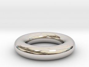 Toroidal ring in Platinum