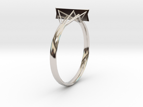 Suspension Ring in Platinum