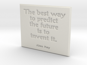 The best way to predict the future in White Natural Versatile Plastic