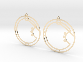 Aria - Earrings - Series 1 in 14K Yellow Gold