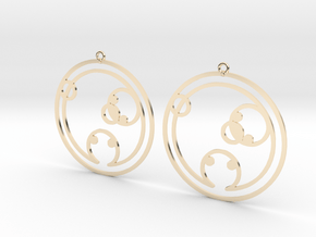 Chloe - Earrings - Series 1 in 14K Yellow Gold