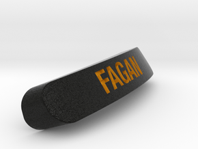 FAGAN Nameplate for SteelSeries Rival in Full Color Sandstone