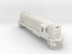 1/75 WDM2 INDIAN LOCOMOTIVE in White Natural Versatile Plastic