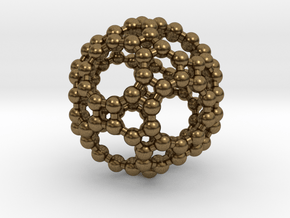 Truncated Icosidodecahedron in Natural Bronze