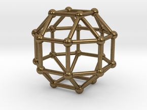 Rhombicuboctahedron in Natural Bronze
