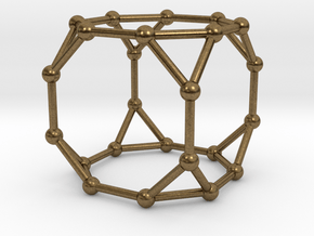 Truncated Cube in Natural Bronze