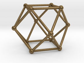 Cuboctahedron in Natural Bronze