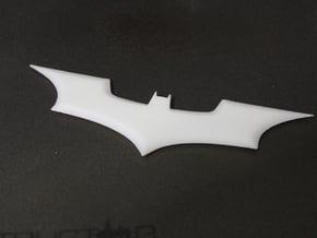 The Dark Knight, Bat dart in White Natural Versatile Plastic