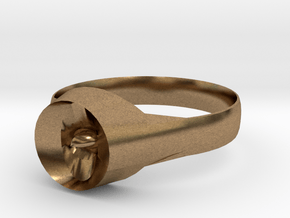 New Ring Design  in Natural Brass