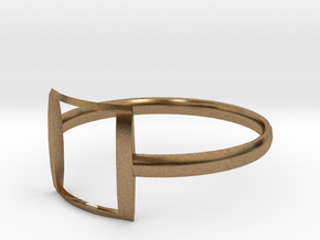 RING17SIZER in Natural Brass