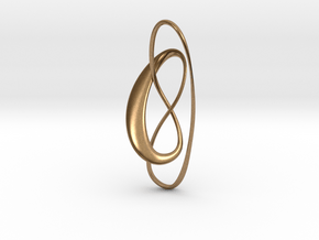 Noeud in Natural Brass