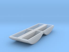N scale Aluminator Tubs in Tan Fine Detail Plastic