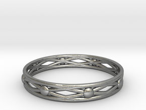 Normal ring(size = USA 5.5) in Natural Silver
