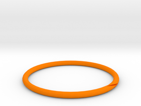 RING23MK1SIZER in Orange Processed Versatile Plastic