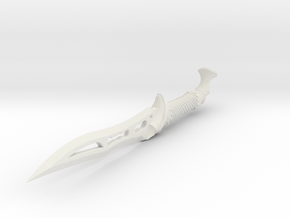 Bone Blade 3.5 in White Natural Versatile Plastic