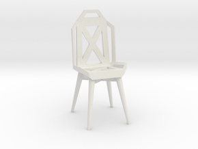 Mini Meta Chair  in White Natural Versatile Plastic