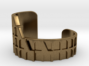 Colosseum Bracelet Size Small (Metal Version) in Natural Bronze