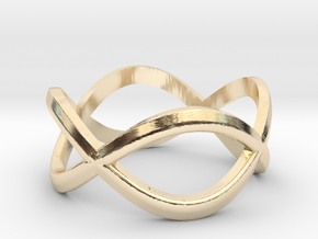 Infinity Ring in 14K Yellow Gold
