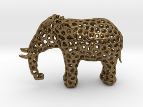 The Osseous Elephant in Natural Bronze