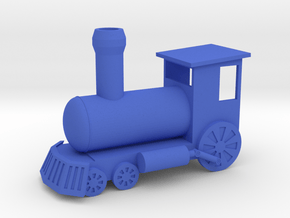 Ornament, Toy Train in Blue Processed Versatile Plastic