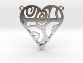 Heart You in Natural Silver