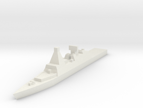 Naval, Cruiser, Generic in White Natural Versatile Plastic