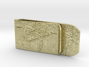 Money clip(Egypt) in 18k Gold