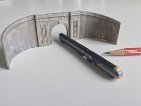 Middle Hill Tunnel (Spur T / T Gauge) in Smooth Fine Detail Plastic
