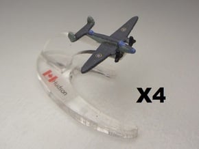 Lockheed Hudson x4 1:900 in White Natural Versatile Plastic