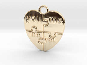 You And Me in 14K Yellow Gold