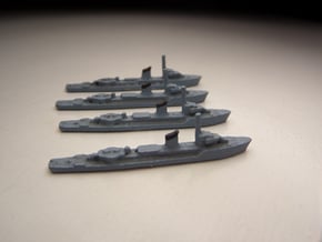 German Sleipner class (4 ships) 1:1800 in White Natural Versatile Plastic