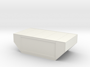 N Scale LD-29 air cargo container 1:160 in White Natural Versatile Plastic