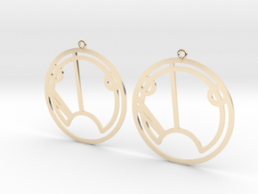 Sue - Earrings - Series 1 in 14K Yellow Gold