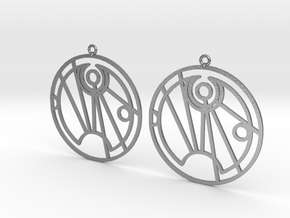Soffia - Earrings - Series 1 in Natural Silver