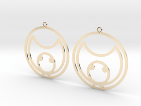Kat - Earrings - Series 1 in 14K Yellow Gold