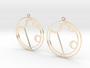 Alyssa - Earrings - Series 1 in 14K Yellow Gold