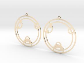 Zoey - Earrings - Series 1 in 14K Yellow Gold