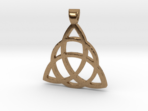 Eternity Amulet-Celtic in Natural Brass