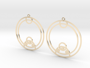 Zoe - Earrings - Series 1 in 14K Yellow Gold
