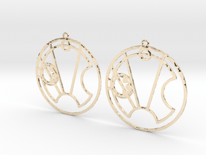 Stella - Earrings - Series 1 in 14K Yellow Gold