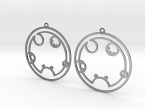 Shelby - Earrings - Series 1 in Polished Silver