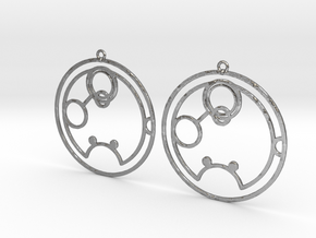 Shannon - Earrings - Series 1 in Natural Silver