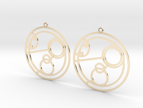 Poppy - Earrings - Series 1 in 14K Yellow Gold