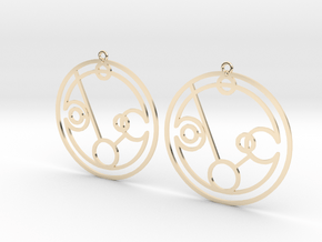 Phoebe - Earrings - Series 1 in 14K Yellow Gold