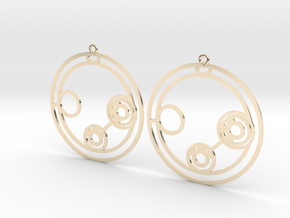 Lillian - Earrings - Series 1 in 14K Yellow Gold