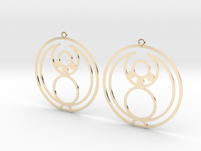 Jade - Earrings - Series 1 in 14K Yellow Gold