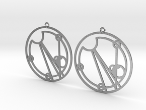 Eloise - Earrings - Series 1 in Natural Silver