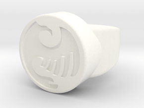 Eagel seal ring in White Processed Versatile Plastic