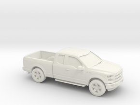 1/87 2015 Ford F150 Extended Cab  in White Natural Versatile Plastic