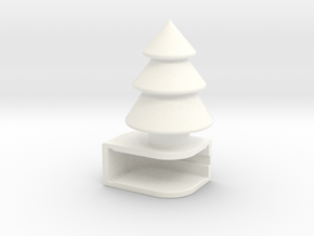 Iphone4 Tree in White Processed Versatile Plastic